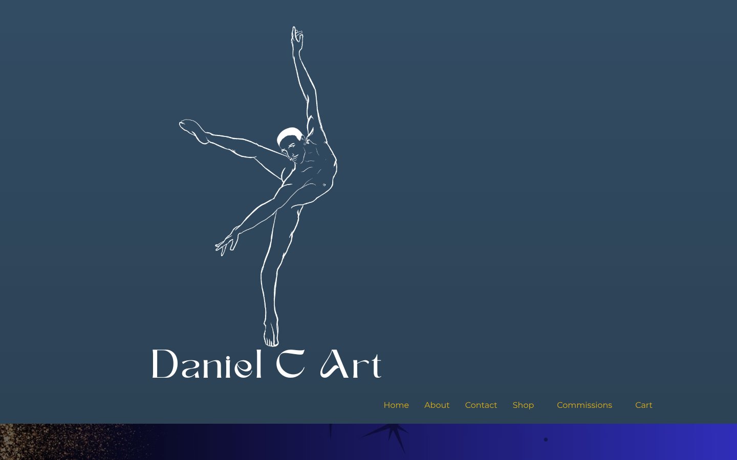 Screenshot preview of Dano’s website